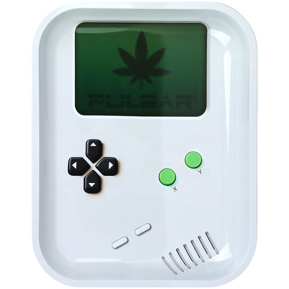 Pulsar Design Series Large Metal Rolling Tray - Weedboy / 13"x11" - DEGIN store