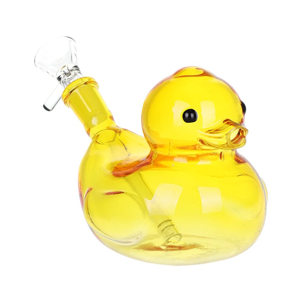 SeshGear Floating Ducky Water Pipe - 5.5" / 14mm F / Colors Vary - DEGIN store