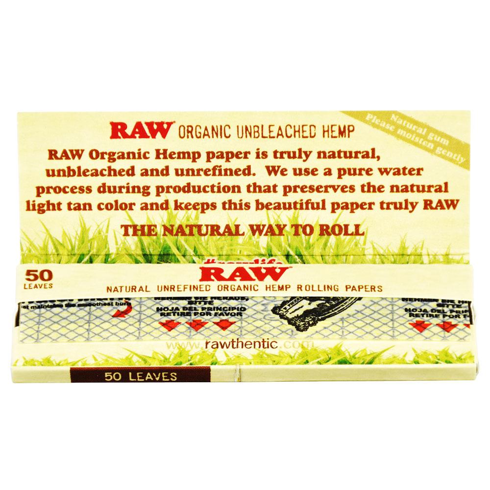 Raw Organic Hemp Rolling Papers - DEGIN store