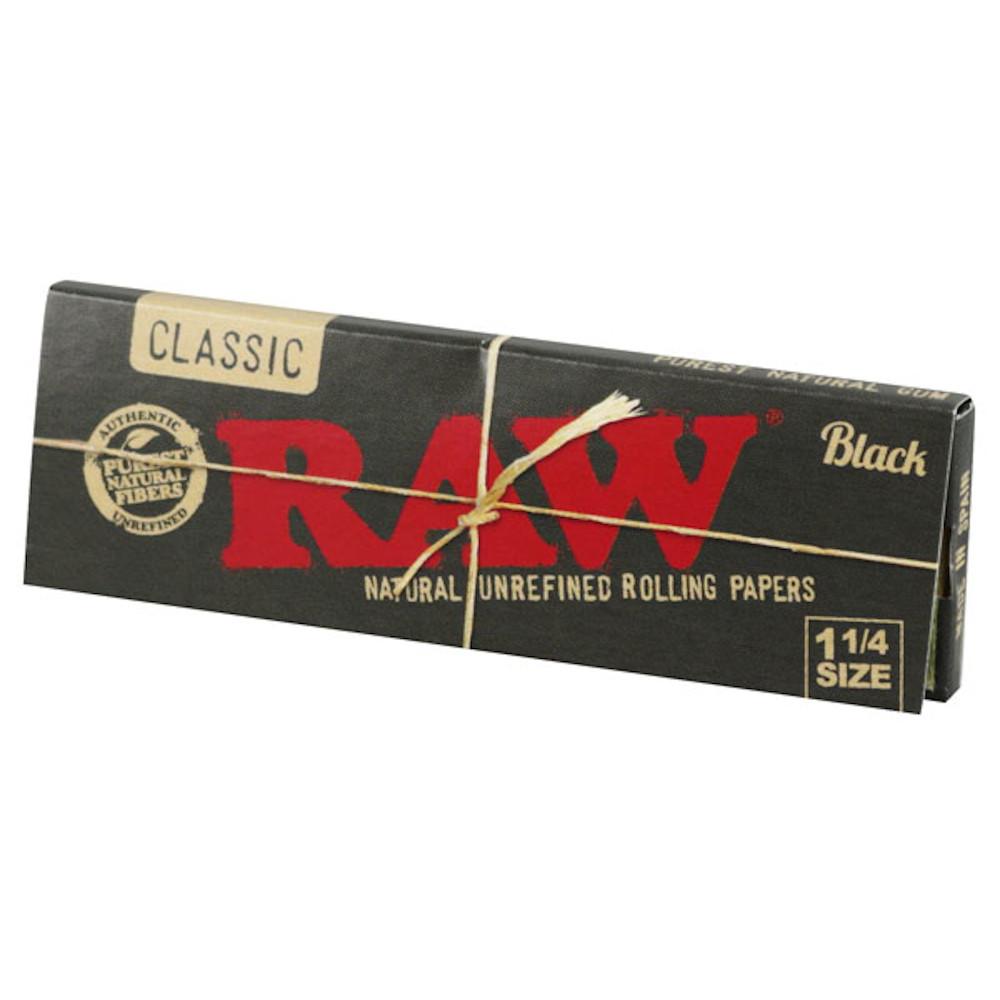 Raw Black Classic Rolling Papers - DEGIN store