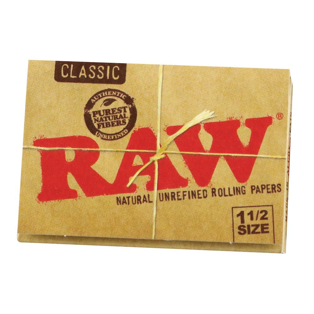 RAW Classic Rolling Papers | 1 1/2 Inch - DEGIN store