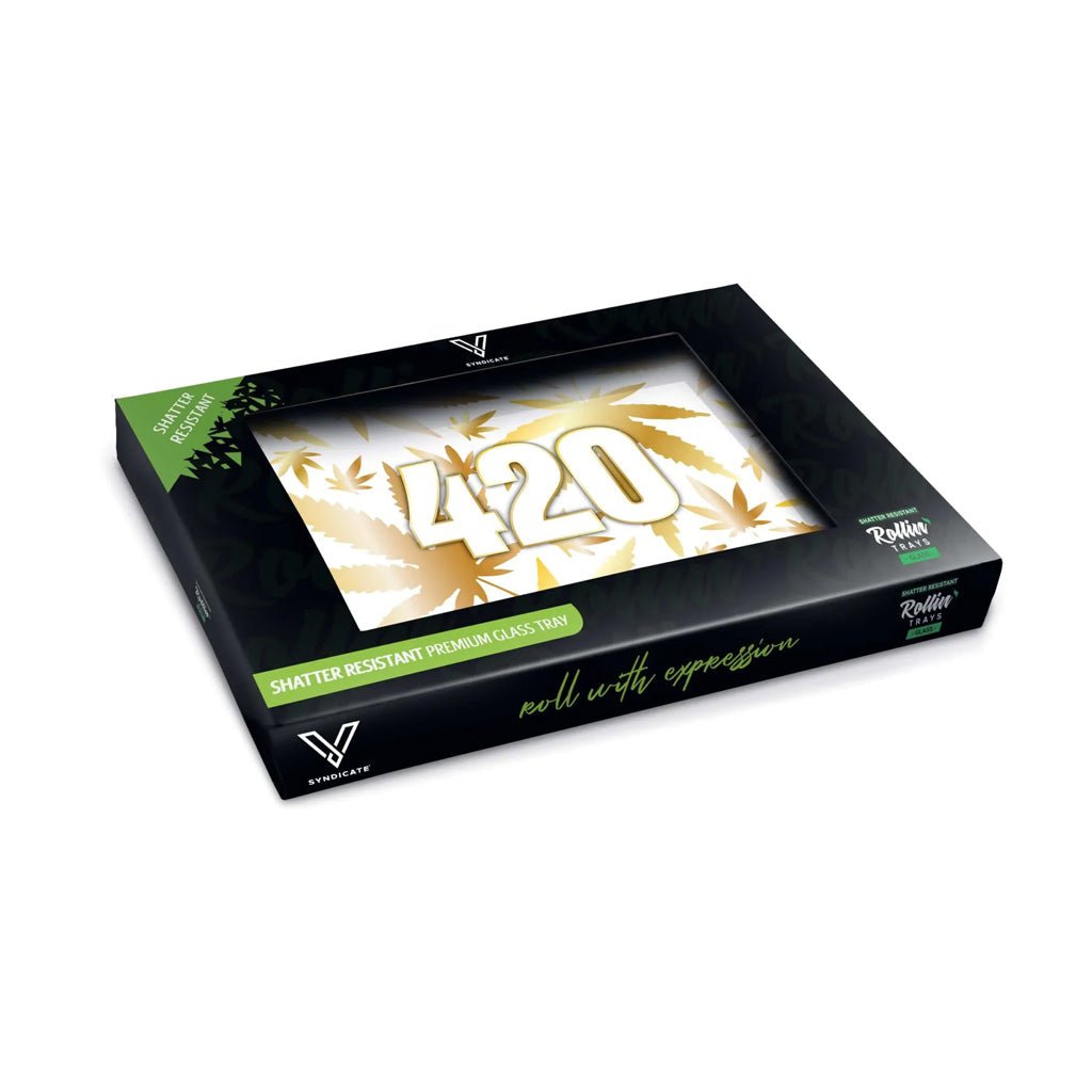 420 GLASS TRAY - DEGIN store