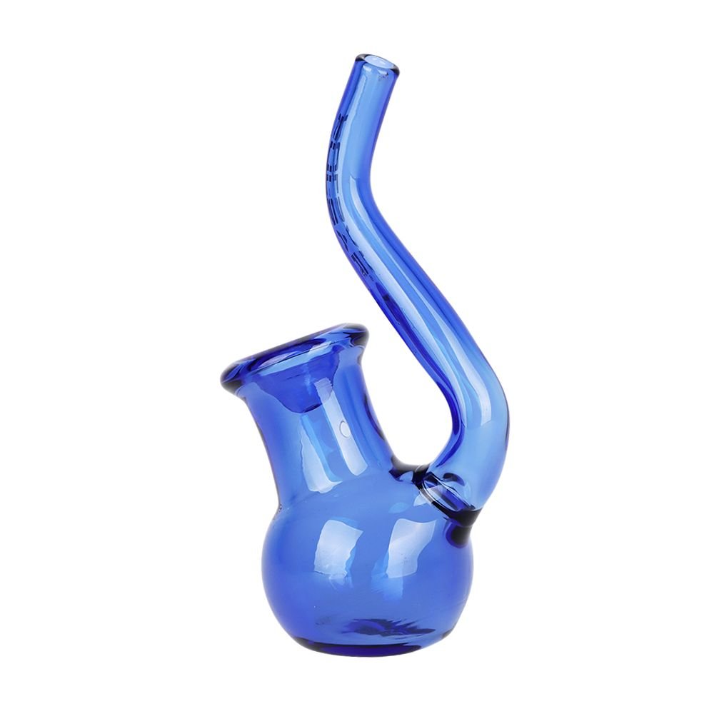 Pulsar Upright Sherlock Glass Hand Pipe - 5" / Colors Vary - DEGIN store