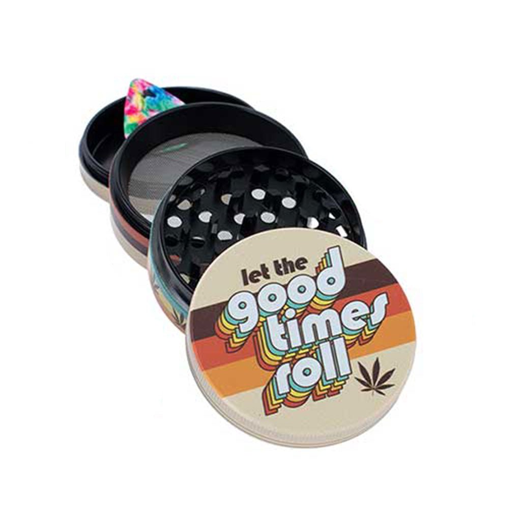 LET THE GOOD TIMES ROLL WACKY GRINDER - DEGIN store