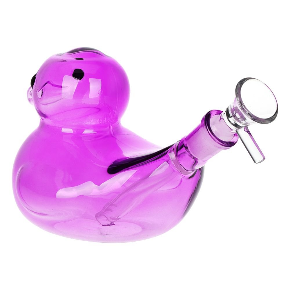 SeshGear Floating Ducky Water Pipe - 5.5" / 14mm F / Colors Vary - DEGIN store
