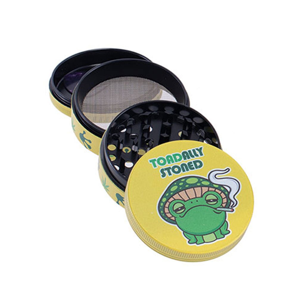 STONED TOAD WACKY GRINDER - DEGIN store