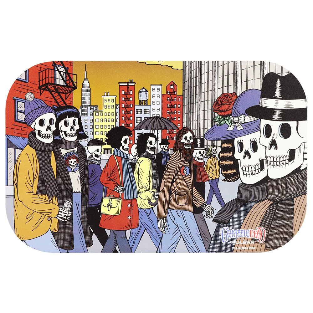 Grateful Dead x Pulsar Magnetic Rolling Tray Lid - Street People / 11" x 7" - DEGIN store