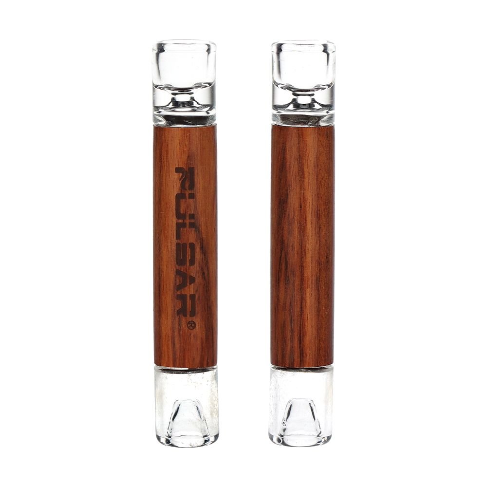 Pulsar Glass & Wood One Hitter | 4" - DEGIN store