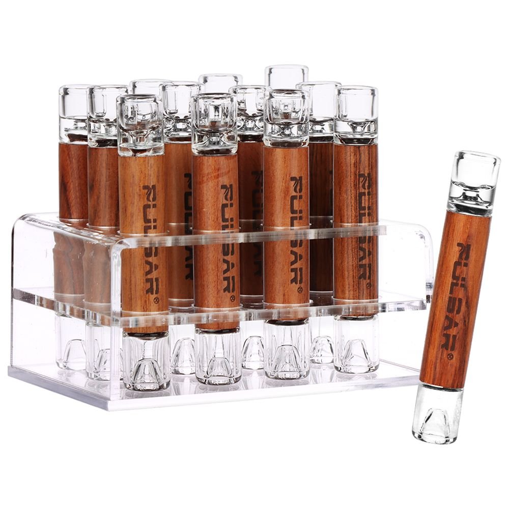 Pulsar Glass & Wood One Hitter | 4" - DEGIN store