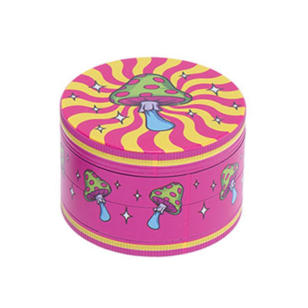 TRIPPY MUSHROOM WACKY GRINDER - DEGIN store