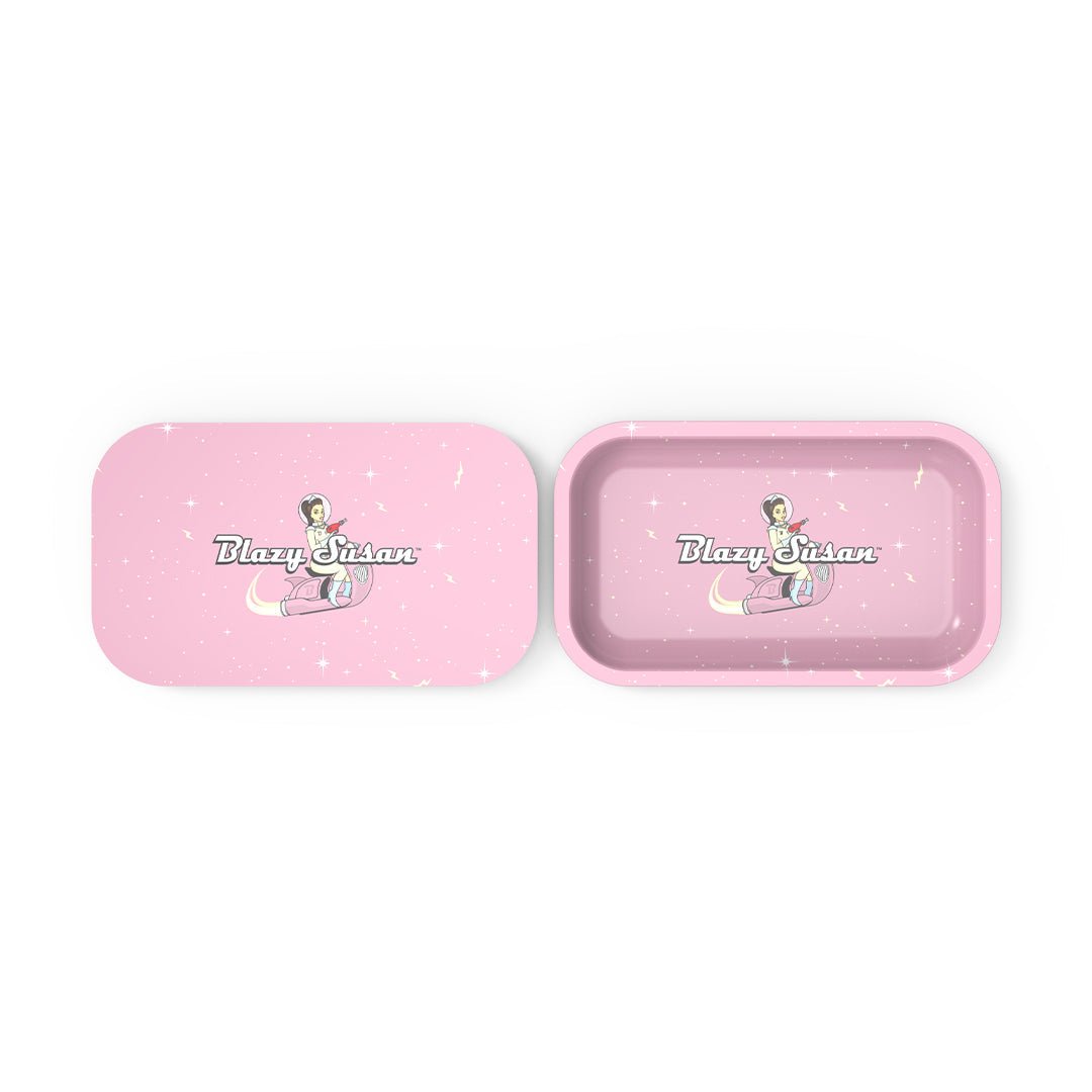 Blazy Susan Rolling Tray (with Lid) - DEGIN store