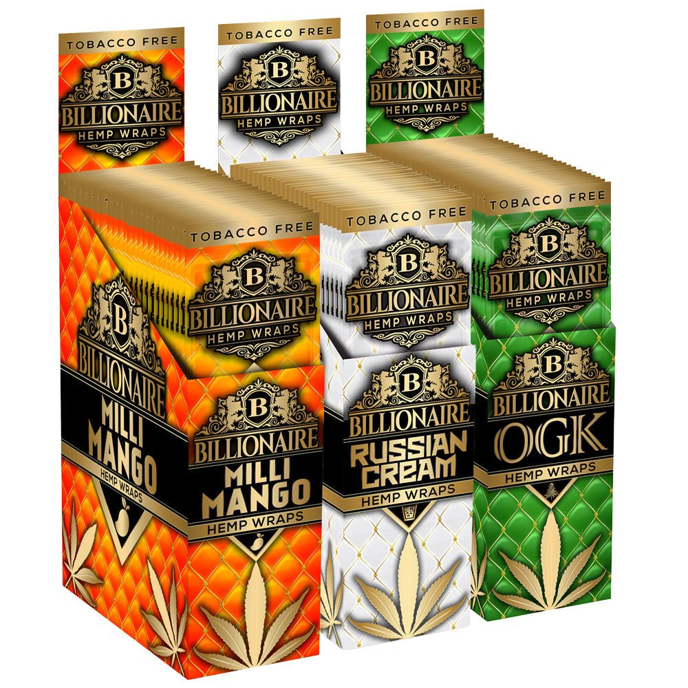 Billionaire Hemp Blunt Wraps - DEGIN store
