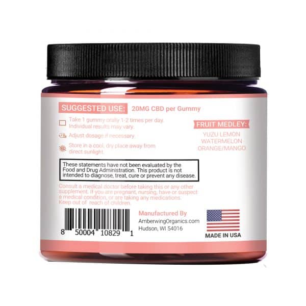 Full Spectrum Vegan CBD Gummies – Fruit Medley - Wholesale - DEGIN store