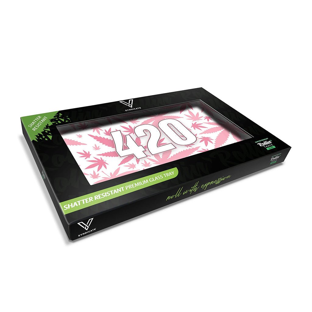 420 GLASS TRAY - DEGIN store