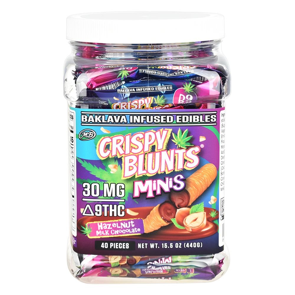 Crispy Blunts D9 Minis - 30mg/pc 40ct - DEGIN store