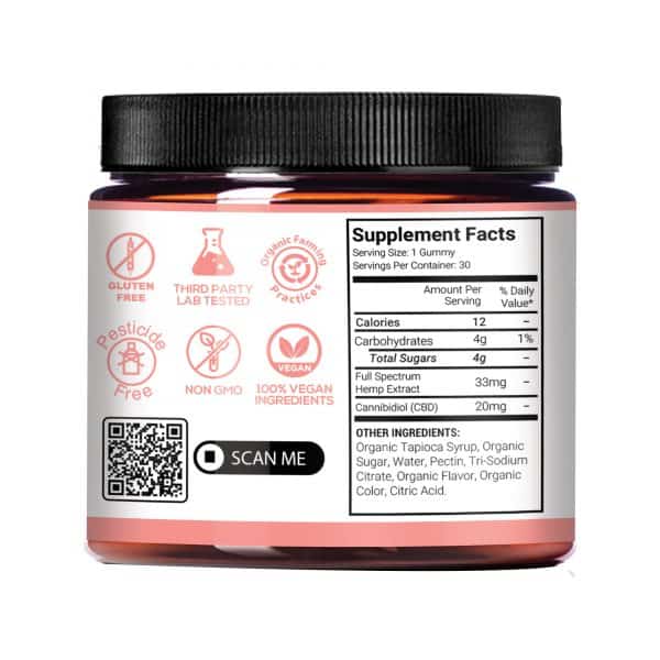 Full Spectrum Vegan CBD Gummies – Fruit Medley - Wholesale - DEGIN store