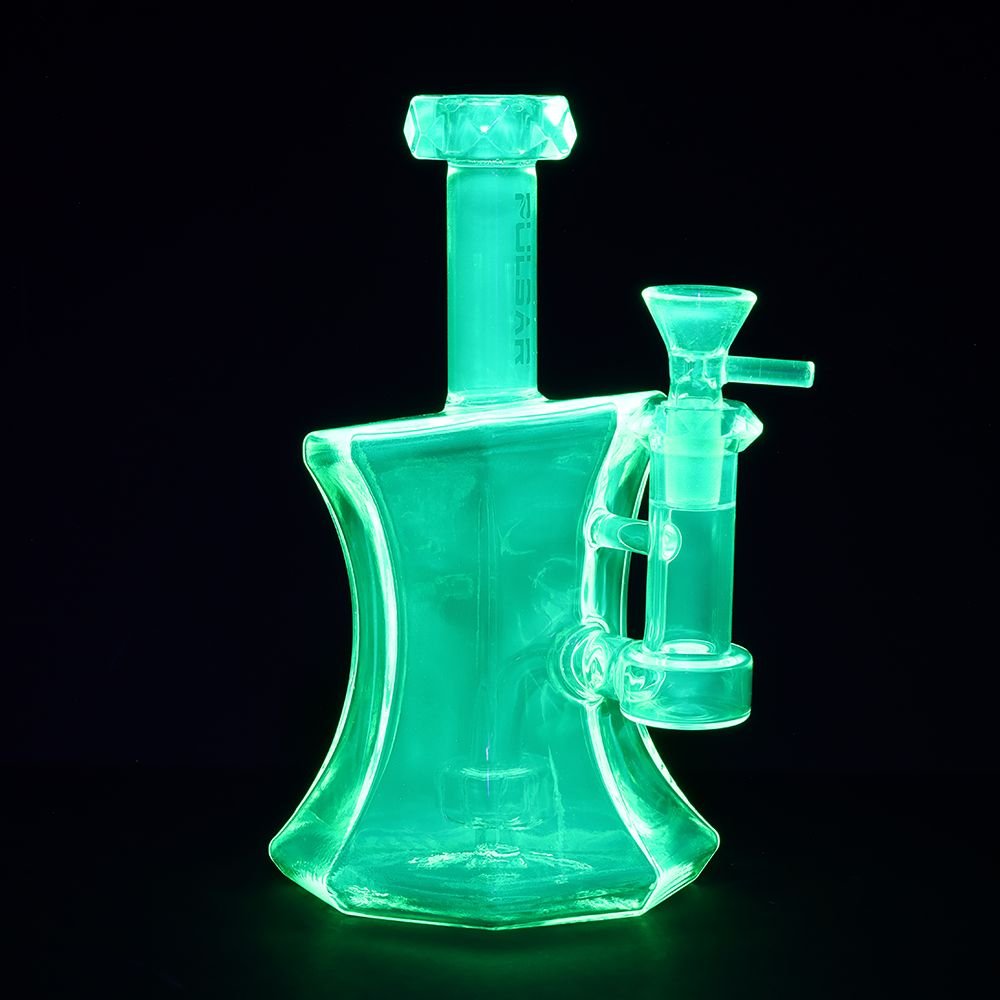 Pulsar Drippy Diamonds Glass Water Pipe | 7.5" | 14mm F - DEGIN store