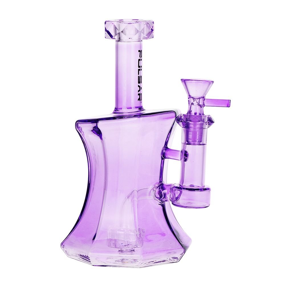 Pulsar Drippy Diamonds Glass Water Pipe | 7.5" | 14mm F - DEGIN store