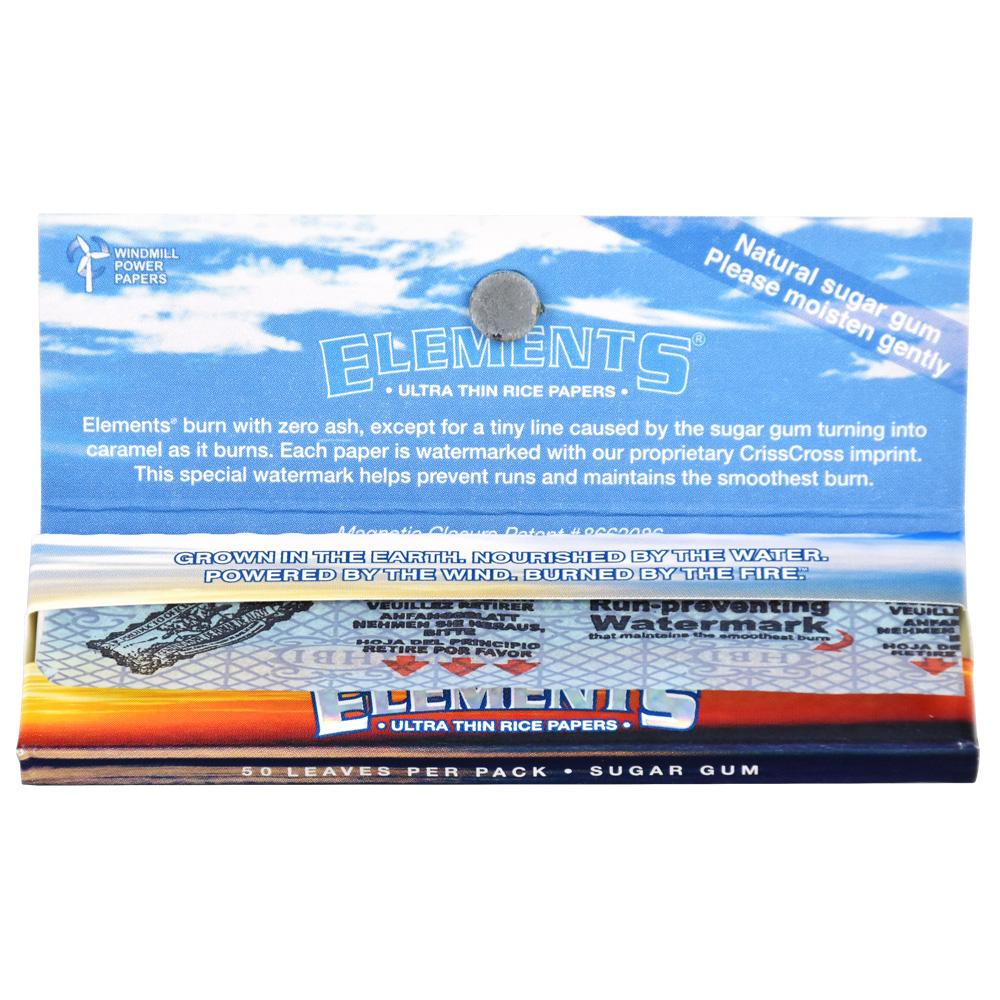 Elements Ultra Thin Rice Rolling Papers - DEGIN store
