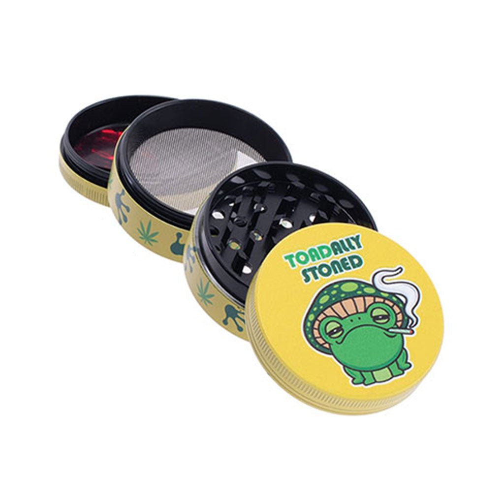STONED TOAD WACKY GRINDER - DEGIN store