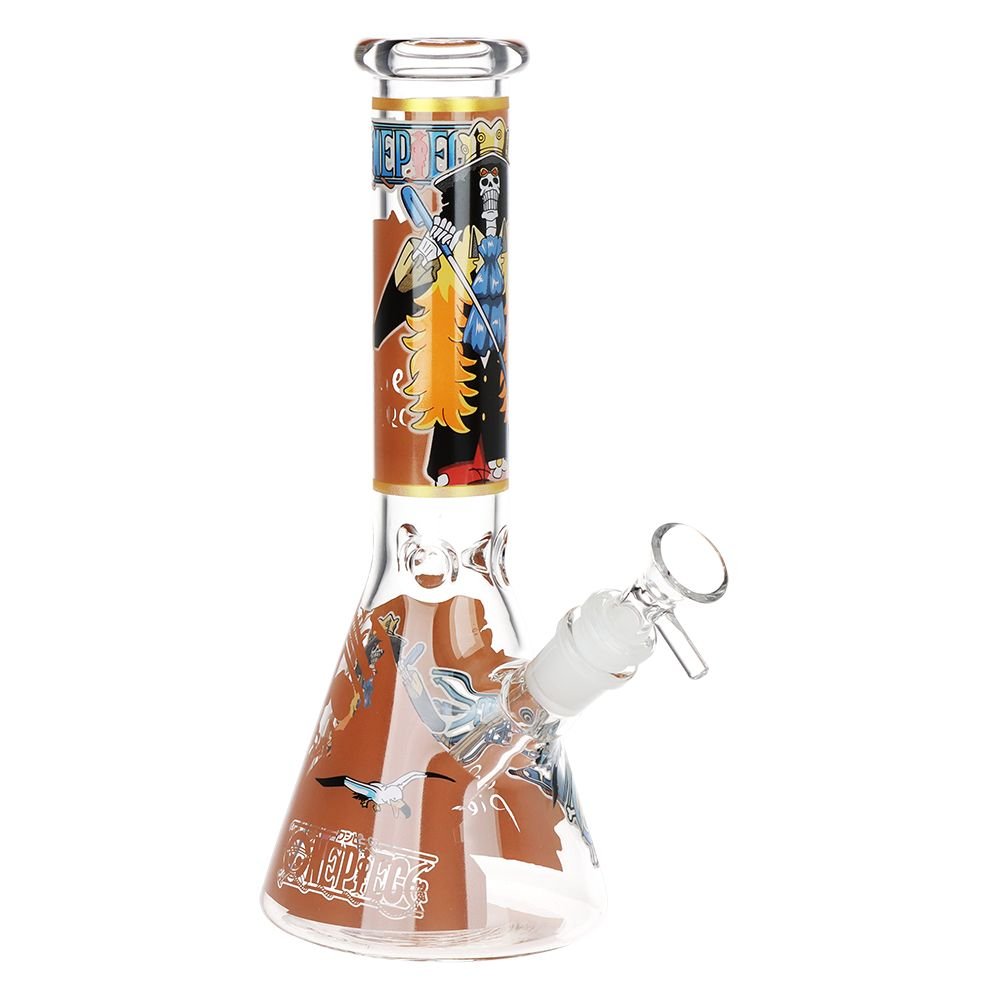 One Treasure Beaker Glass Water Pipe | 10.25" | 14mm F - DEGIN store