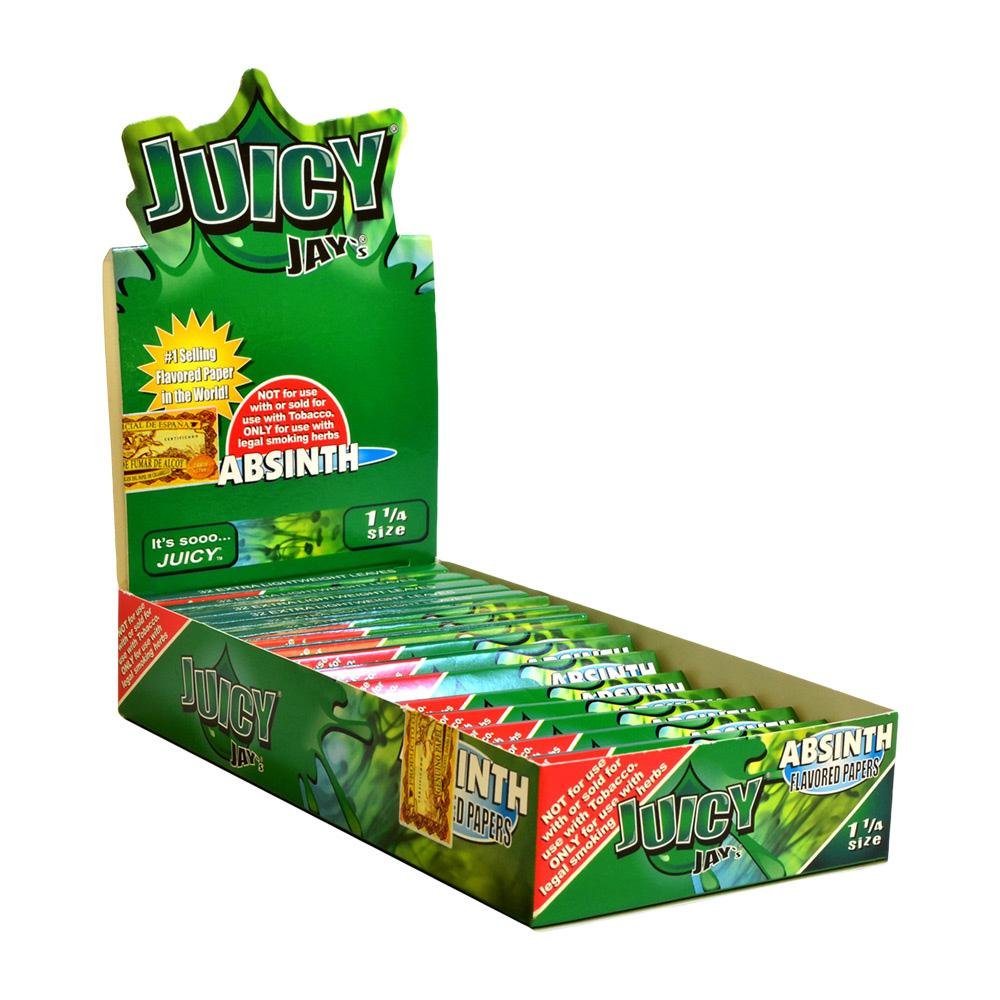 Juicy Jay's Flavored Rolling Papers | 1 1/4 Inch - DEGIN store