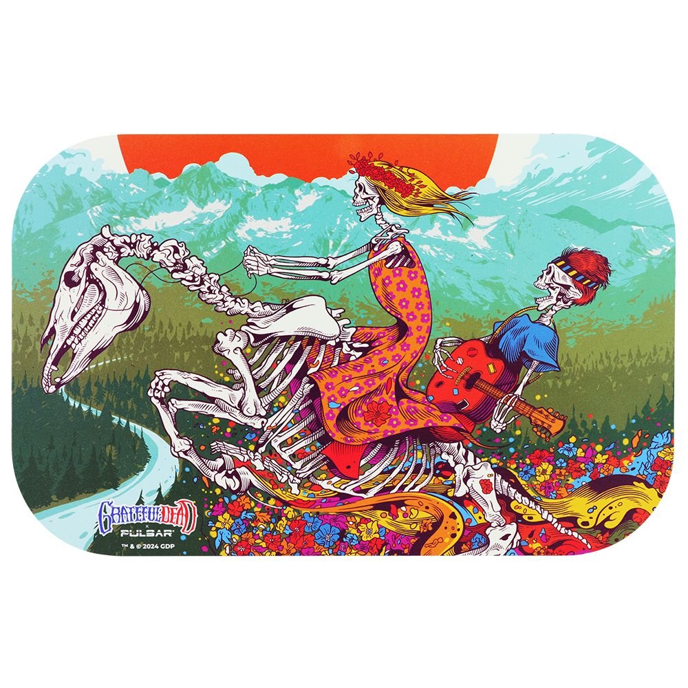 Grateful Dead x Pulsar Magnetic Rolling Tray Lid - Dead Horse / 11" x 7" - DEGIN store