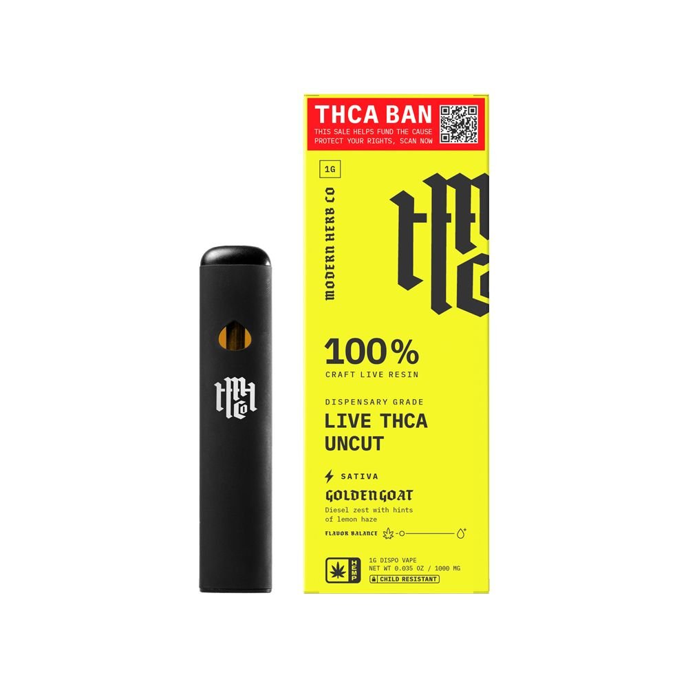 Modern Herb Co SAVE THCA Live Resin Uncut Disposable | 1g - DEGIN store
