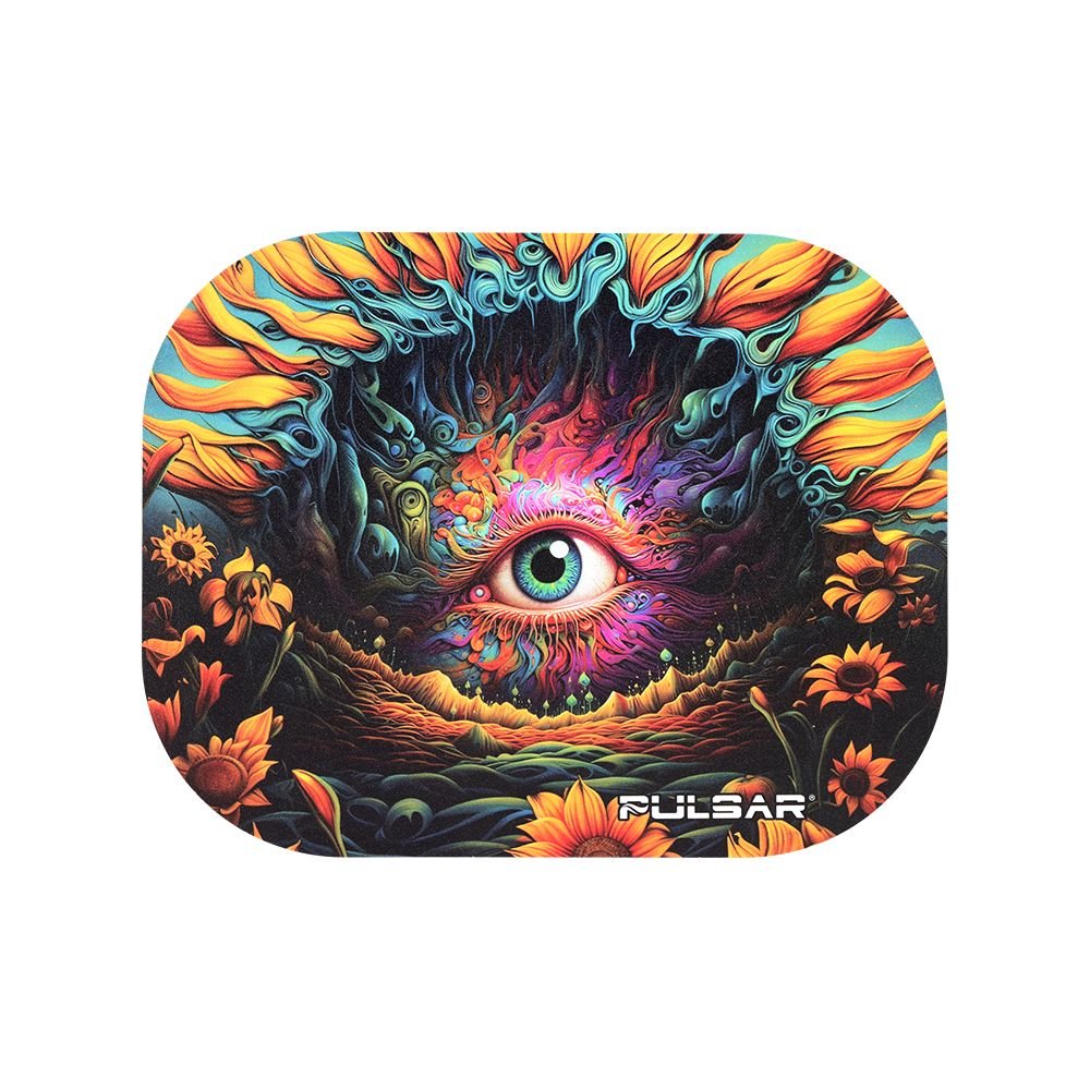 Pulsar Mini Magnetic Rolling Tray Lid - Sunflower of The Mind / 7"x5.5" - DEGIN store