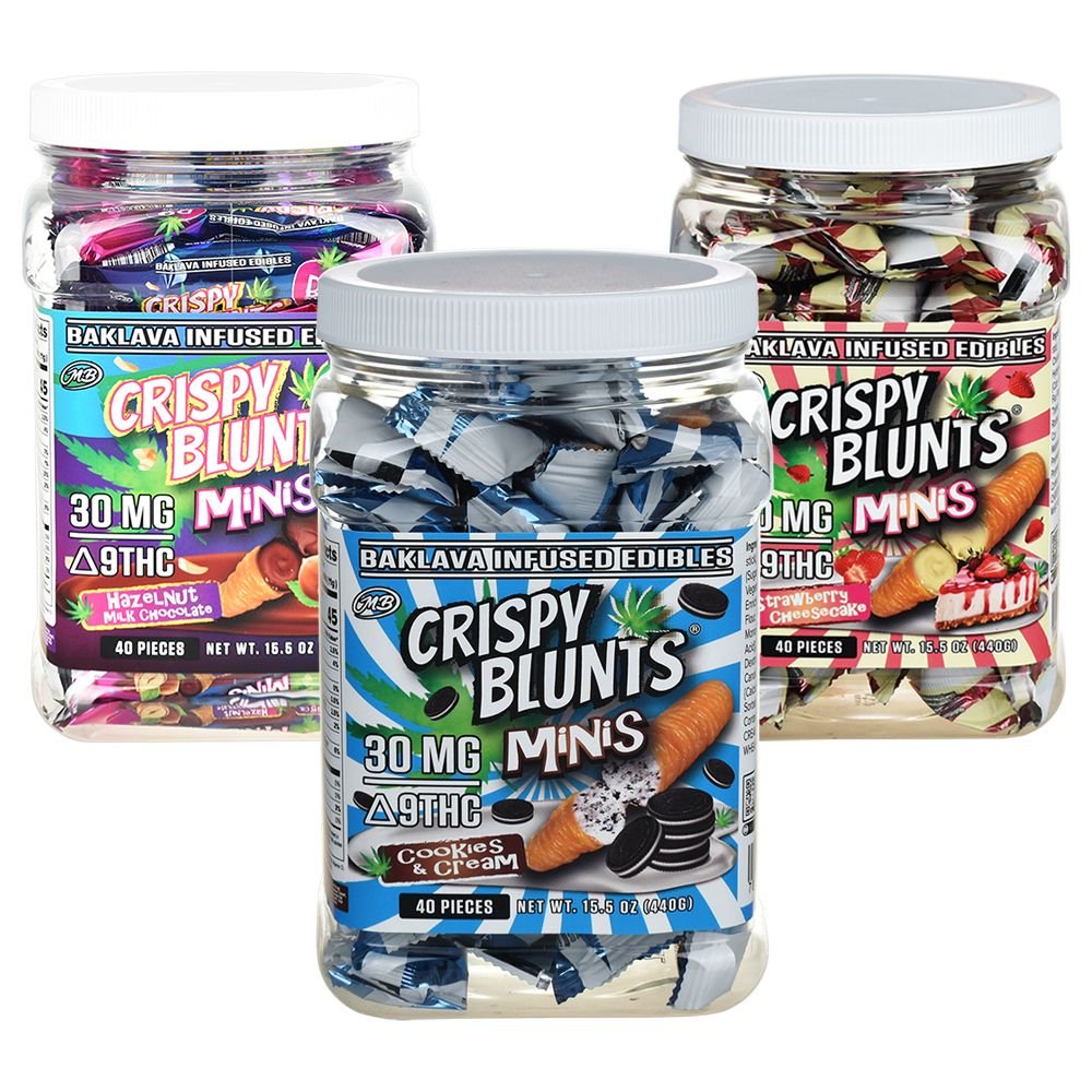 Crispy Blunts D9 Minis - 30mg/pc 40ct - DEGIN store